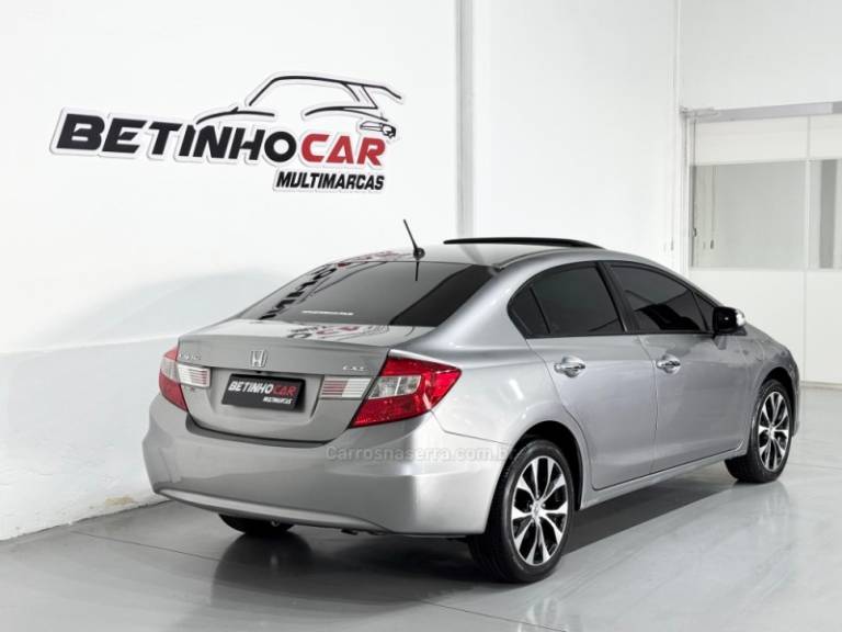 HONDA - CIVIC - 2012/2012 - Cinza - R$ 77.900,00