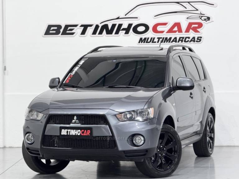 MITSUBISHI - OUTLANDER - 2011/2012 - Cinza - R$ 64.900,00