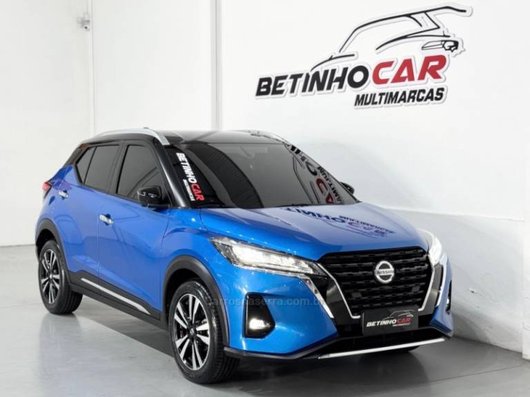 NISSAN - KICKS - 2021/2022 - Azul - R$ 117.900,00