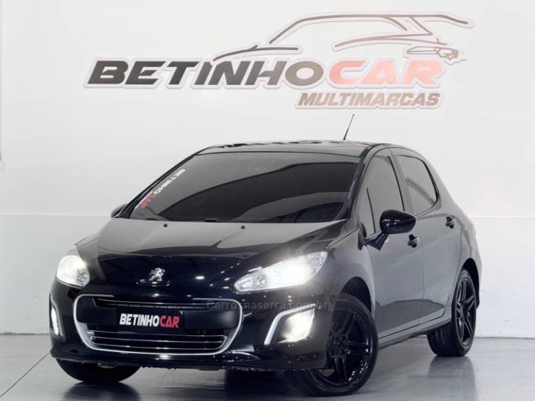 PEUGEOT - 308 - 2012/2013 - Preta - R$ 43.900,00