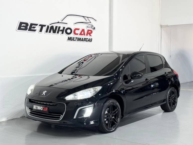 PEUGEOT - 308 - 2012/2013 - Preta - R$ 43.900,00