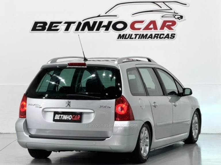 PEUGEOT - 307 - 2008/2008 - Prata - R$ 36.900,00