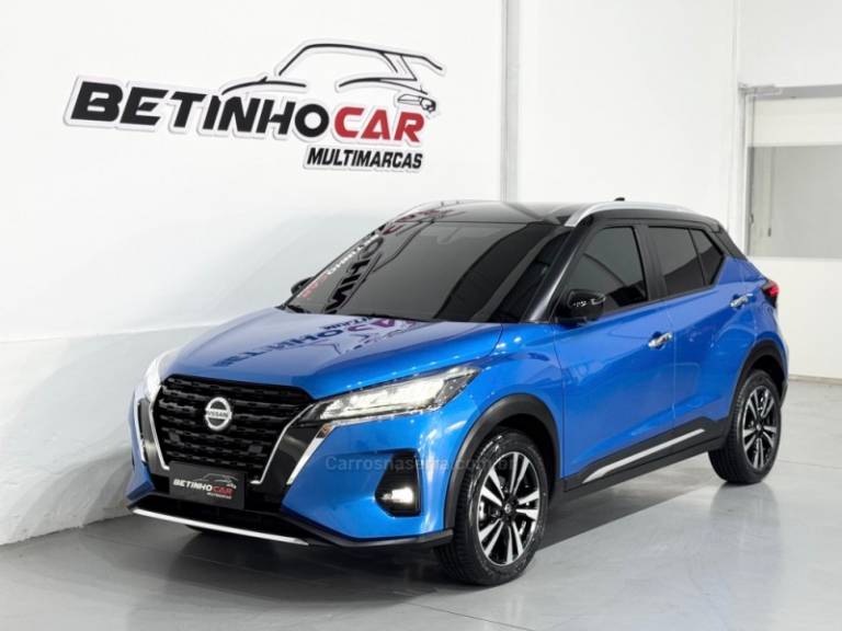 NISSAN - KICKS - 2021/2022 - Azul - R$ 117.900,00