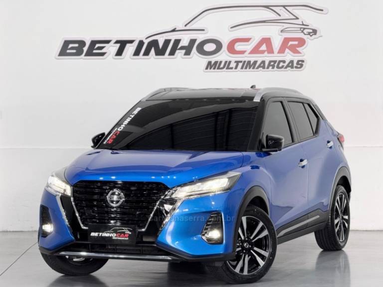 NISSAN - KICKS - 2021/2022 - Azul - R$ 117.900,00