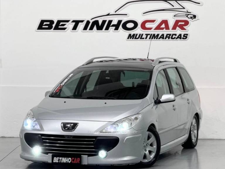 PEUGEOT - 307 - 2008/2008 - Prata - R$ 36.900,00