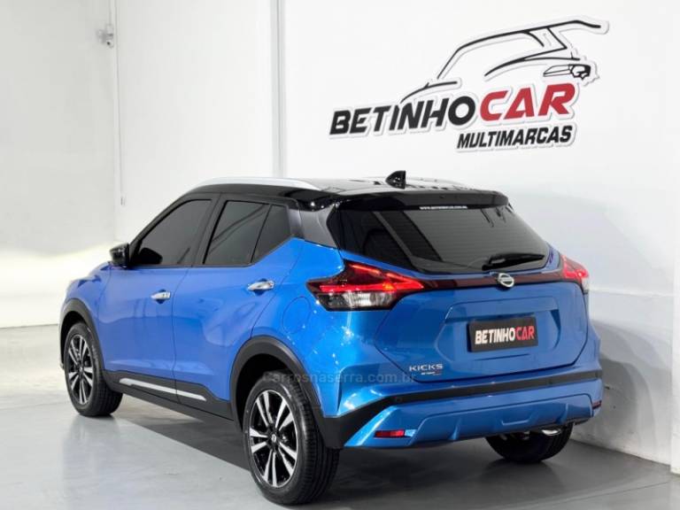 NISSAN - KICKS - 2021/2022 - Azul - R$ 117.900,00