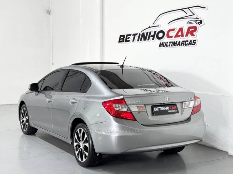 HONDA - CIVIC - 2012/2012 - Cinza - R$ 77.900,00