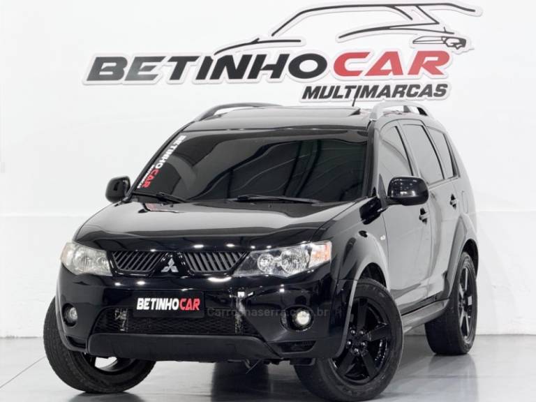 MITSUBISHI - OUTLANDER - 2009/2009 - Preta - R$ 55.900,00