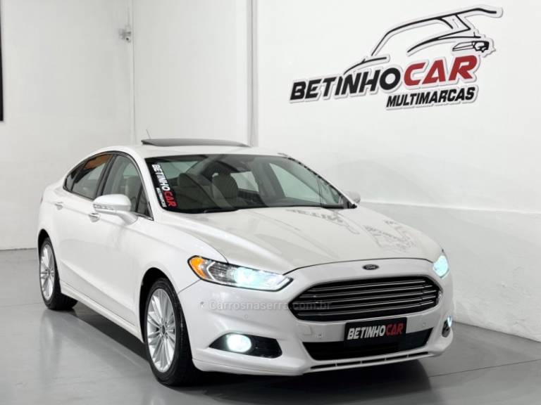 FORD - FUSION - 2014/2014 - Branca - R$ 87.900,00