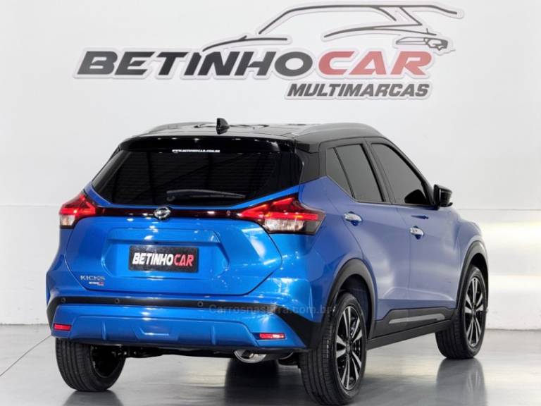 NISSAN - KICKS - 2021/2022 - Azul - R$ 117.900,00